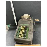 Vintage adding machine works
