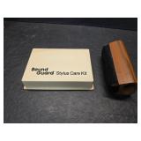 Sound guard stylus care kit and record cleaner