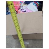Box of kids clothes