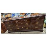 Drexel 10 drawer dresser 72*19*32 tall