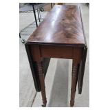 Antique drop leaf table 38.5*48.5* 29 tall
