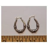 Sterling silver earrings