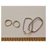 Sterling silver earrings