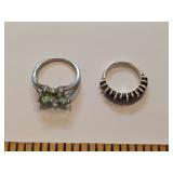 Sterling silver rings