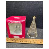 Glass Christmas tree and Ornament