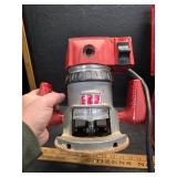 Milwaukee router working