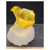 Art glass vase signed Weinstein