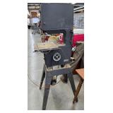 Band saw working