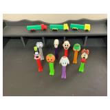 Vintage pez dispensers