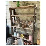 Plant stands and contents