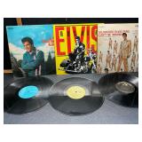 3 Elvis Vinyl Albums