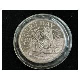 1993 Fathers Day 1 ounce silver coin