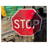 Metal Stop Sign