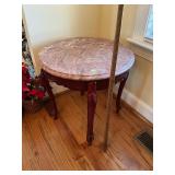 Marble top table