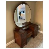 Antique vanity dresser