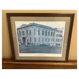 Roger Thomas print The Stanly county court house