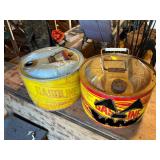 2 gas cans 1 a jack-oï¿½-lantern