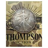 2002 silver American Eagle 1oz fine silver