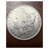 1880 O Morgan US silver dollar