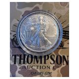 2018 US silver eagle dollar 1oz fine silver