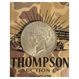 1923 silver US Peace dollar