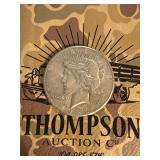 1926 silver US Peace dollar