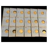 18 silver Roosevelt dimes