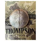 1995 silver American Eagle 1oz fine silver