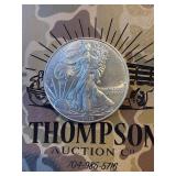 2012 US silver eagle dollar 1oz fine silver