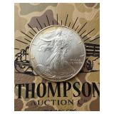 1995 silver American Eagle 1oz fine silver