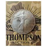 1995 silver American Eagle 1oz fine silver