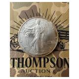 1995 silver American Eagle 1oz fine silver