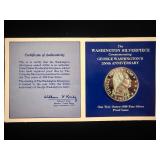 1982 1oz 999 silver proof Washington silverpiece