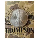 1995 silver American Eagle 1oz fine silver