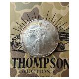 1995 silver American Eagle 1oz fine silver