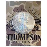 2012 US silver eagle dollar 1oz fine silver