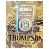 Apmex 1 Troy oz 999 silver bar