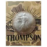 1995 silver American Eagle 1oz fine silver