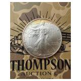 1995 silver American Eagle 1oz fine silver