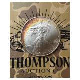 1995 silver American Eagle 1oz fine silver