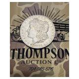 1882 O Morgan US silver dollar