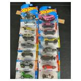 14 Hot wheels