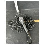 Microphone and cords