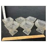 6 Diamond Shape Dishes