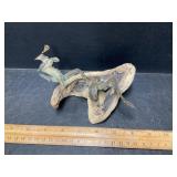 Vintage Folk Art. Seagulls on Driftwood Sculpture