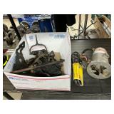 Door hardware and vintage router