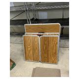 3 folding tables