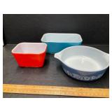 3 PYREX Dishes