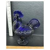 Glass rooster
