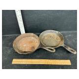 Cast iron pans